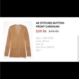 American Eagle Cardigan